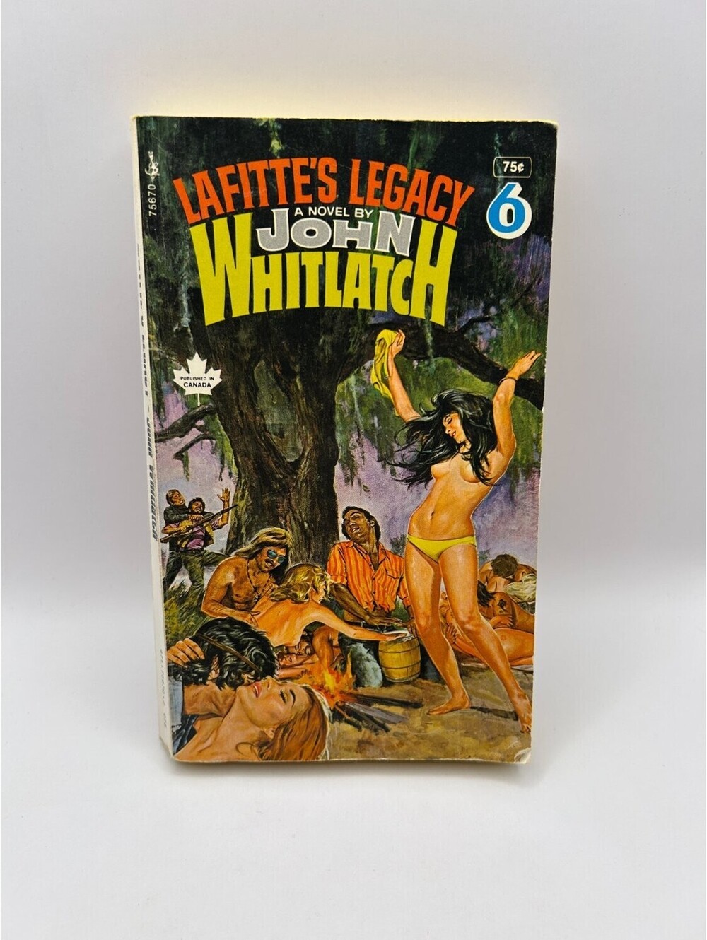John Whitlatch Lafitte's Legacy Paperback 1971 Printed in Canada Sbn 671-75670-2